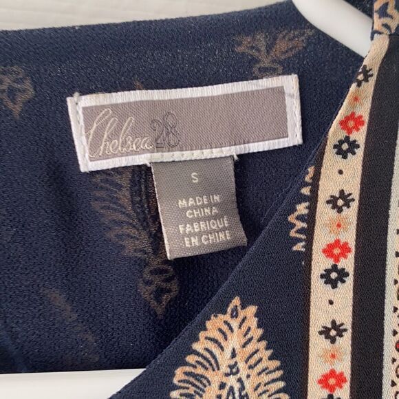 Chelsea 28 Cutout Back Ruffle Hem Long Sleeve Dress - Picture 3 of 5